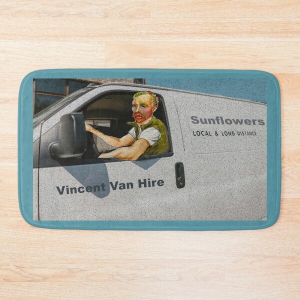 Item preview, Vincent Van Hire (Van Gogh as a van driver) designed and sold by smadge.