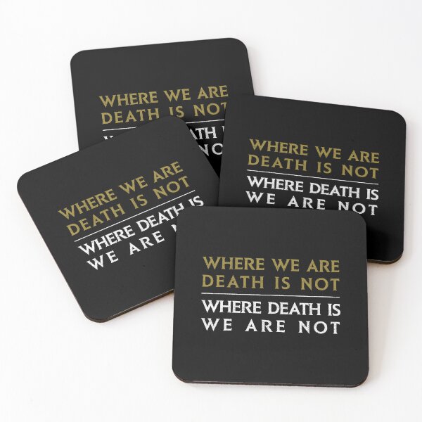 Item preview, Where We Are, Death Is Not - Where Death is, We Are Not designed and sold by huckblade.