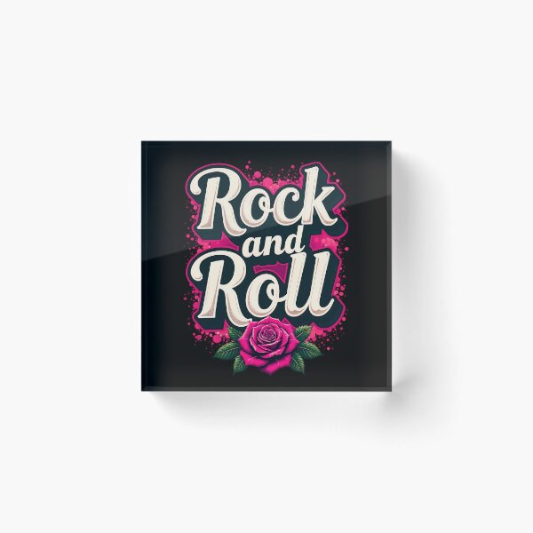 Item preview, Rock And Roll Rose Design designed and sold by TheArtOfPat.