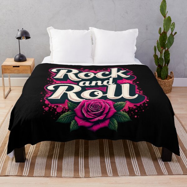 Item preview, Rock And Roll Rose Design designed and sold by TheArtOfPat.