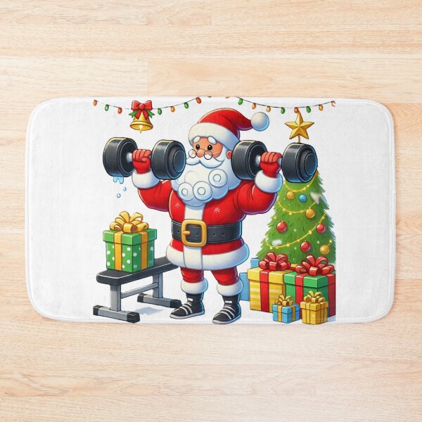 Item preview, Santa Gym designed and sold by VladisWorld.