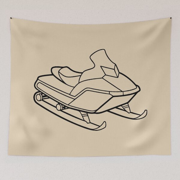 Item preview, Snowmobile  designed and sold by GraphicsClub.