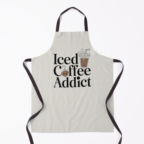 Item preview, Iced Coffee Addict – Minimalist Coffee Lover Design designed and sold by Verycutethings.
