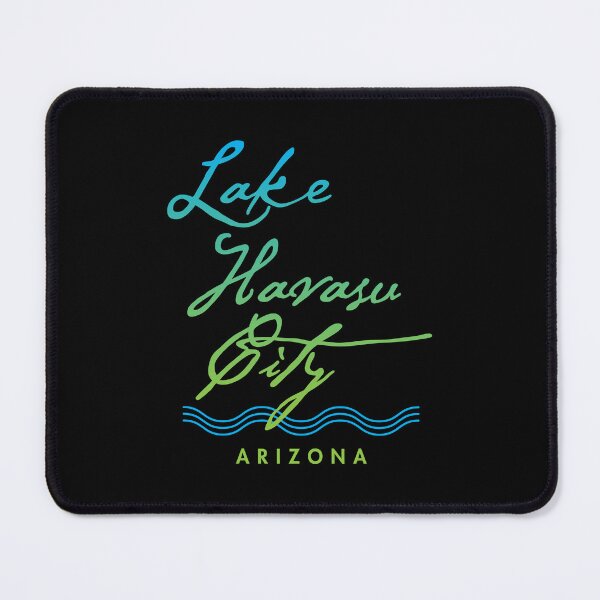 Item preview, Lake Havasu City Arizona Typographic Design designed and sold by Futurebeachbum.