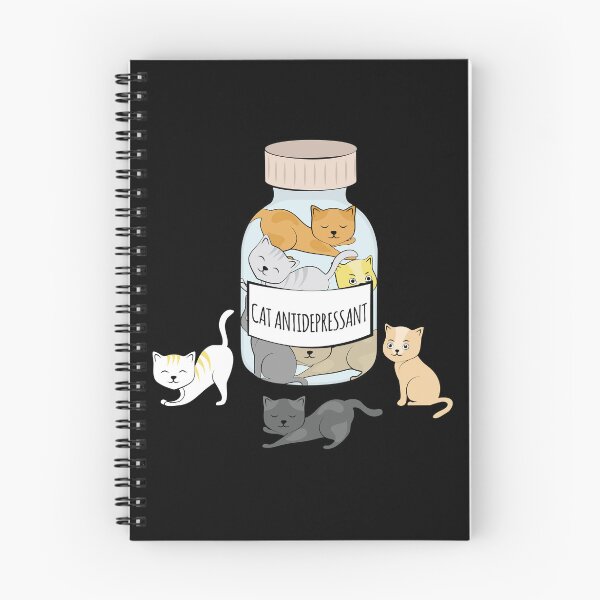 Item preview, Cat Antidepressant for People with Stress. Kitten Anti Stress designed and sold by AdiApparel.