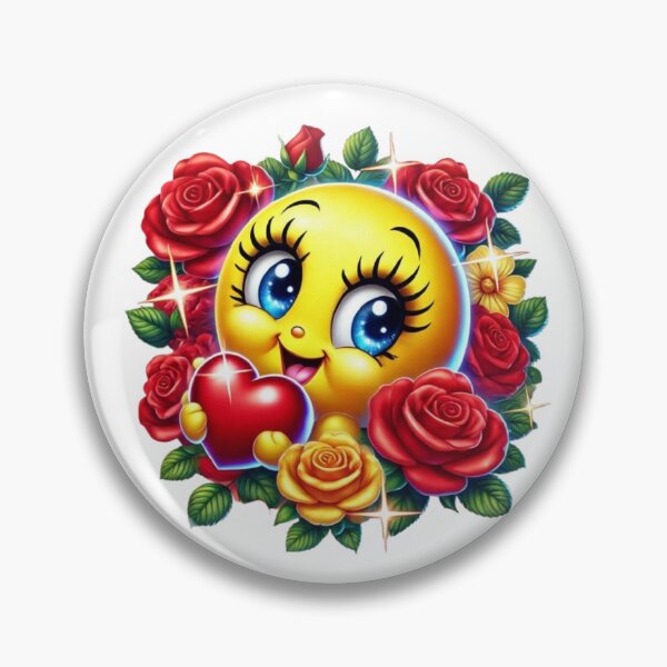 Item preview, "Yellow smiley with big sparkling eyes and a wide smile" designed and sold by CHRIST5000.