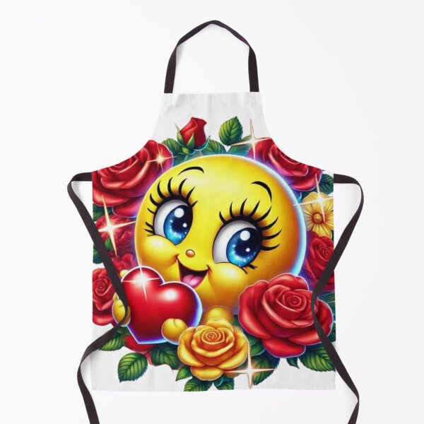 Item preview, "Yellow smiley with big sparkling eyes and a wide smile" designed and sold by CHRIST5000.