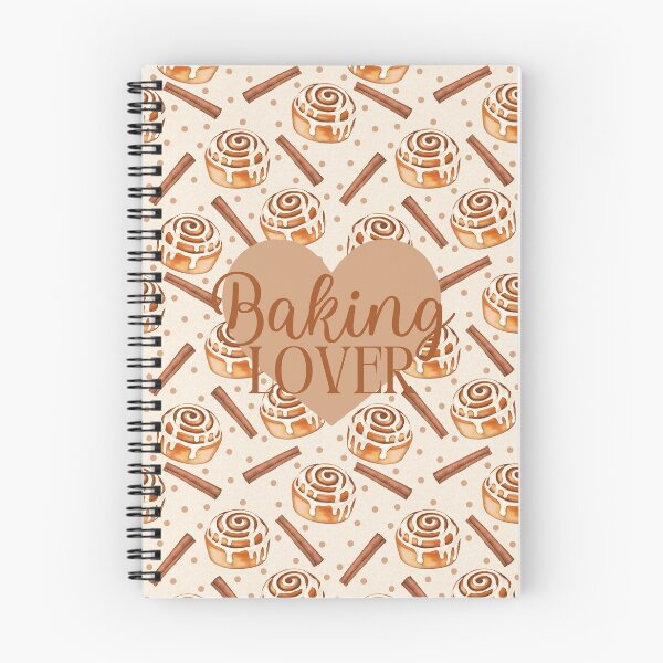 Item preview, Cinnamon Roll Seamless Pattern - Baking Lover Design designed and sold by AnnikaisDrawing.