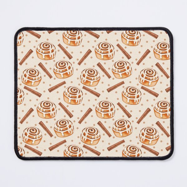 Item preview, Cinnamon Roll Seamless Pattern - Baking Lover Design designed and sold by AnnikaisDrawing.