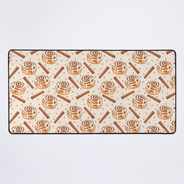 Item preview, Cinnamon Roll Seamless Pattern - Baking Lover Design designed and sold by AnnikaisDrawing.