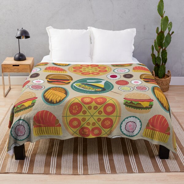 Item preview, Fast food pattern designed and sold by Haji Kamora.