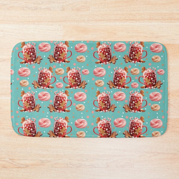 Item preview, Hot chocolate, gingerbread and donuts pattern designed and sold by Topmel.
