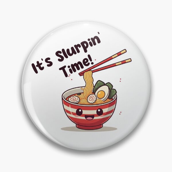 Item preview, Slurping Time Ramen Japanese Design  designed and sold by zombiemama.