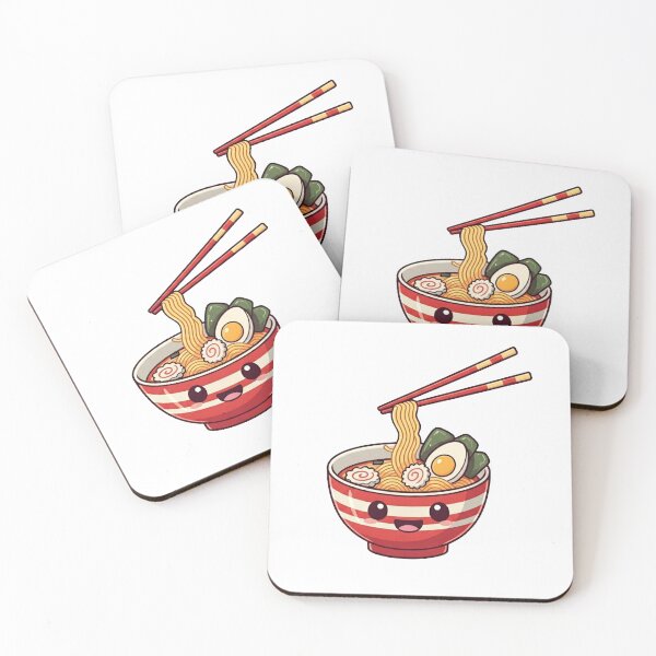 Item preview, Happy Bowl of Ramen Japanese Design  designed and sold by zombiemama.
