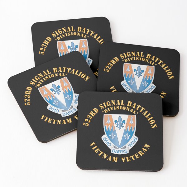 Item preview, 523rd Signal Battalion, (Divisional) with Vietnam Service Ribbons X 300 designed and sold by Military Insignia Products.
