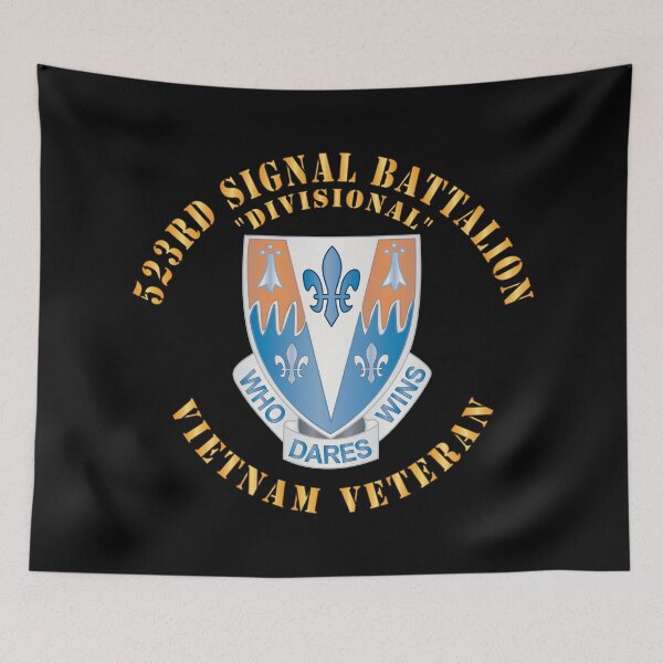 Item preview, 523rd Signal Battalion, (Divisional) with Vietnam Service Ribbons X 300 designed and sold by Military Insignia Products.