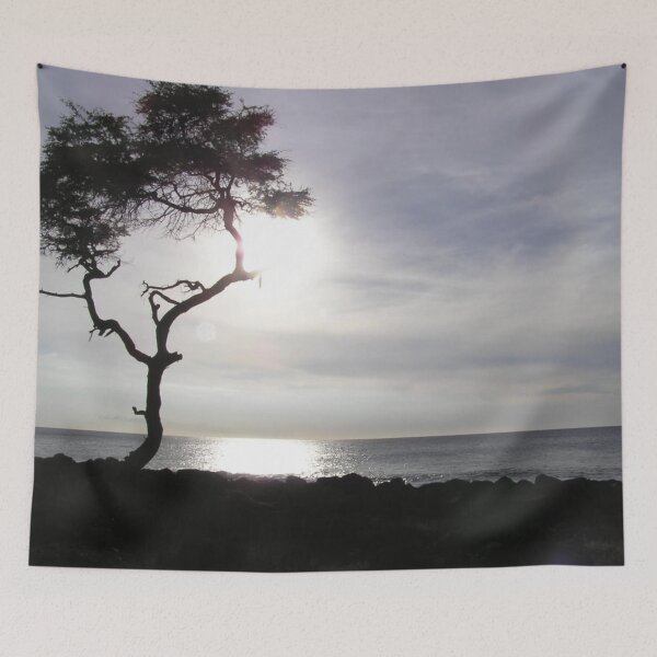 Item preview, Hawaiian sunset with tree silhouette designed and sold by Koohiisan.