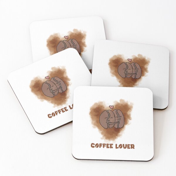 Item preview, Coffee Lover - coffee beans in love - hug designed and sold by jumpBlueberry.