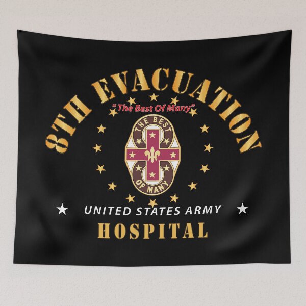 Item preview, 8th Evacuation Hospital - The Best of Many X 300 designed and sold by Military Insignia Products.