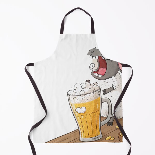 Artikelvorschau, Lustiges Schaf und Bier: Urkomisches „BEEEEER“-Design entworfen und verkauft von HarbeShop.