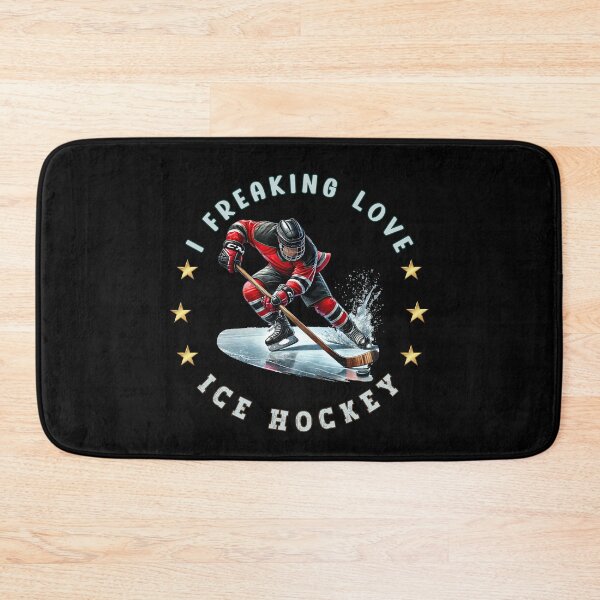 Item preview, I Freaking Love Ice Hockey designed and sold by OskarArts.