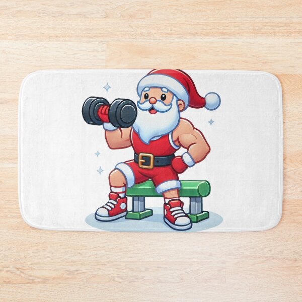 Item preview, Santa Gym designed and sold by VladisWorld.