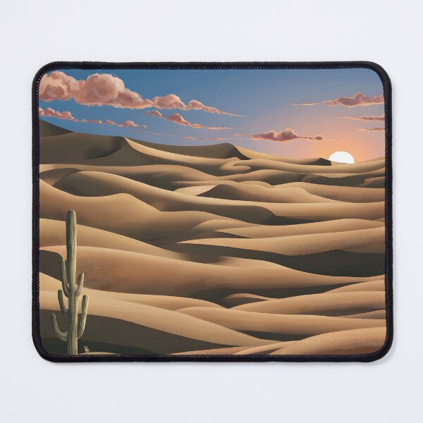 Item preview, desert, sun and red clouds designed and sold by AA-designstore.