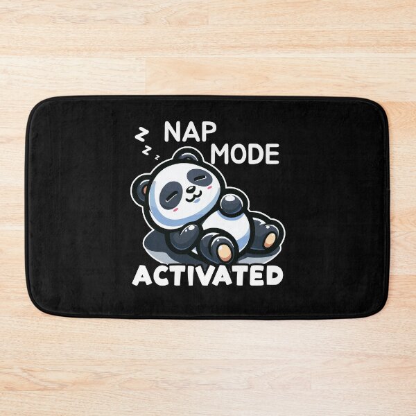Item preview, Nap mode Activated cute panda designed and sold by Visual-digital.