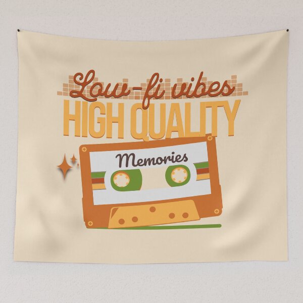 Item preview, Lo-Fi Vibes, High-Quality Memories designed and sold by KimRG.
