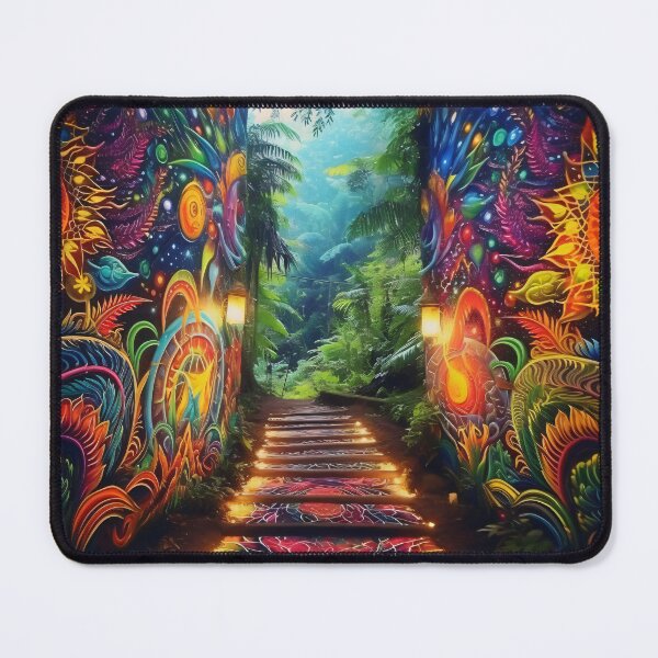 Item preview, Portal to the Psychedelic Wilderness designed and sold by iamshivanshsr.