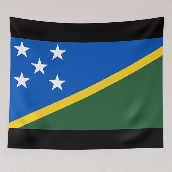 Item preview, Flag of Solomon Islands designed and sold by TinaJostDesigns.