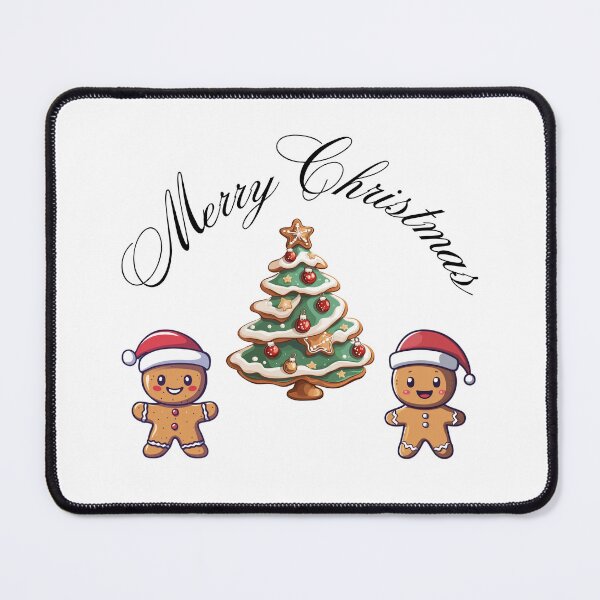 Item preview, Festive Christmas tree and cheerful Christmas gingerbreads. Merry Christmas to everyone (v.2) designed and sold by All43.
