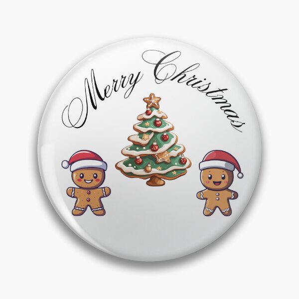 Item preview, Festive Christmas tree and cheerful Christmas gingerbreads. Merry Christmas to everyone (v.2) designed and sold by All43.