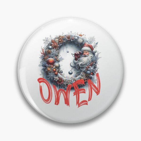 Item preview, Name Owen. My name is Owen. Winter initial. designed and sold by MagelliShop.