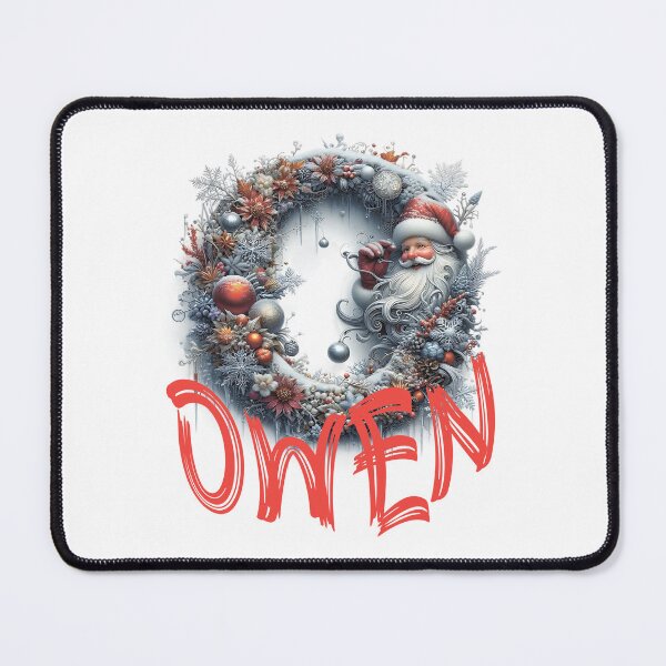 Item preview, Name Owen. My name is Owen. Winter initial. designed and sold by MagelliShop.