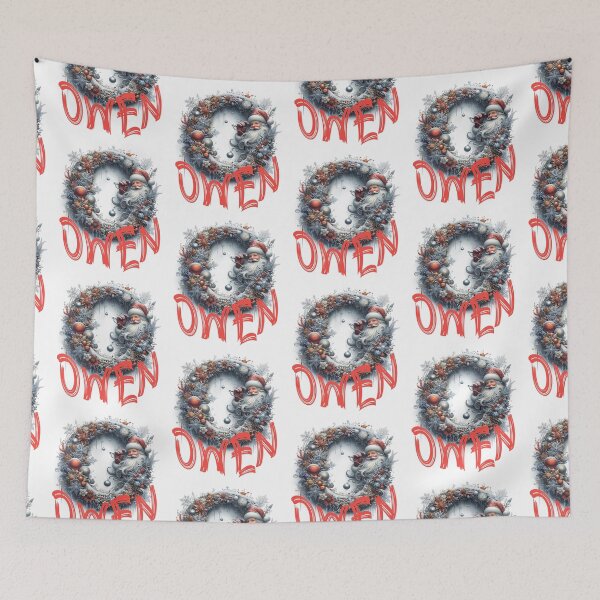 Item preview, Name Owen. My name is Owen. Winter initial. designed and sold by MagelliShop.