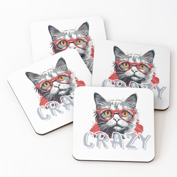 Item preview, Crazy  Cat designed and sold by Ellzbieta.
