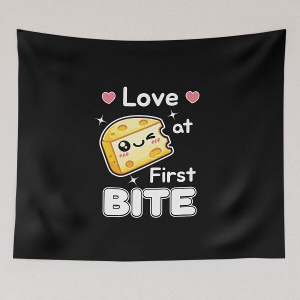 Item preview, Love at first bite cute cheese designed and sold by Visual-digital.