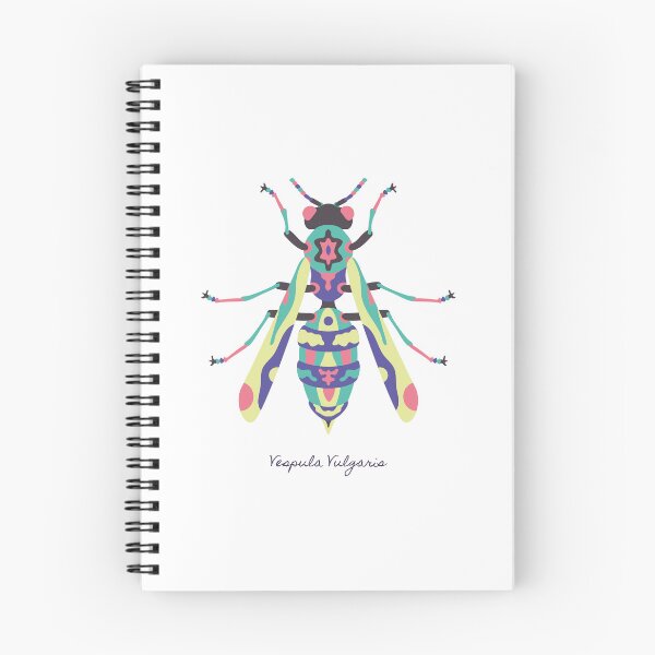 Item preview, Vespula Vulgaris- Colorful Geometric Wasp  designed and sold by OwOlet.