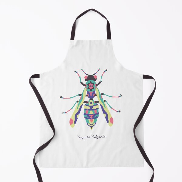 Item preview, Vespula Vulgaris- Colorful Geometric Wasp  designed and sold by OwOlet.