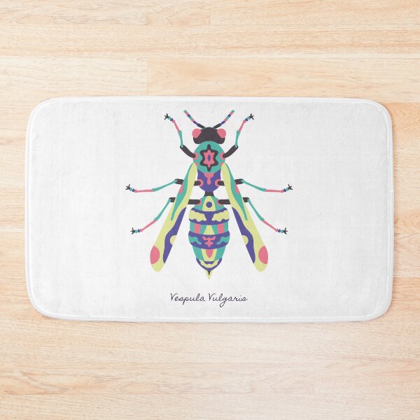 Item preview, Vespula Vulgaris- Colorful Geometric Wasp designed and sold by OwOlet.