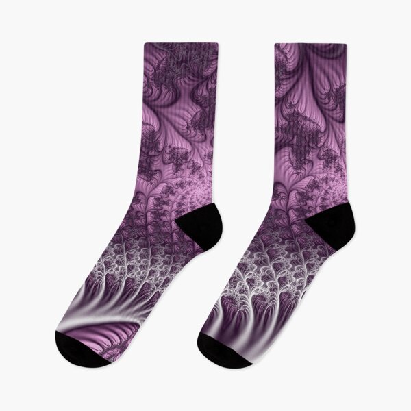 Item preview, Abstract Psychedelic Plum Gray Fractal Art Creation designed and sold by gabiwArt.