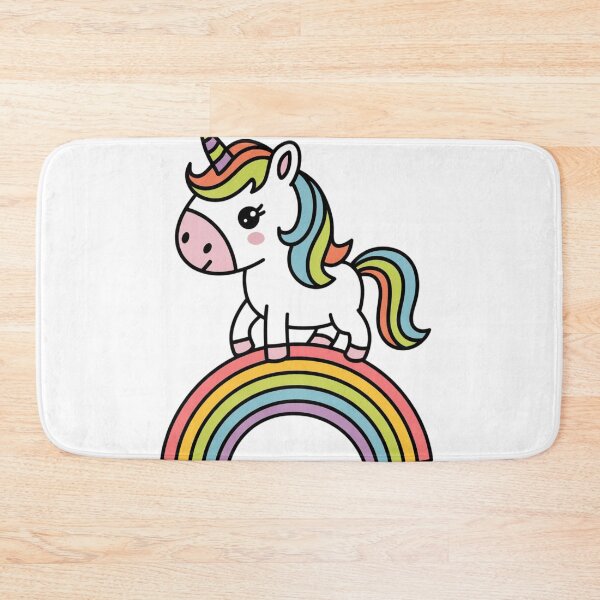 Item preview,  Magical Unicorn on Rainbow Cloud designed and sold by MOONE FLOWER.