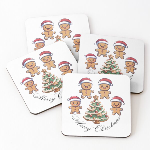 Item preview, Festive Christmas tree and cheerful Christmas gingerbreads. Merry Christmas to everyone (v.3) designed and sold by All43.
