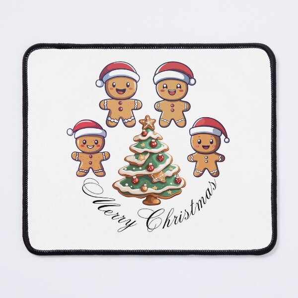 Item preview, Festive Christmas tree and cheerful Christmas gingerbreads. Merry Christmas to everyone (v.3) designed and sold by All43.