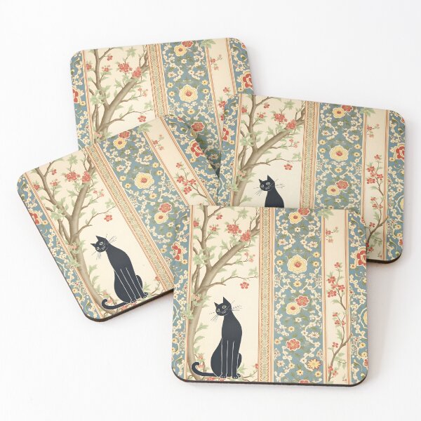Item preview, Cat Chinoiserie designed and sold by SoniaSarkali.