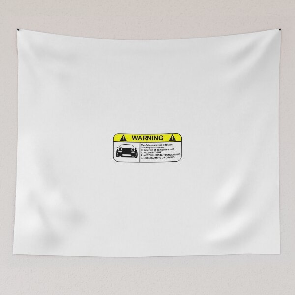 Item preview, MX5 Drift Warning designed and sold by YipItsArt.