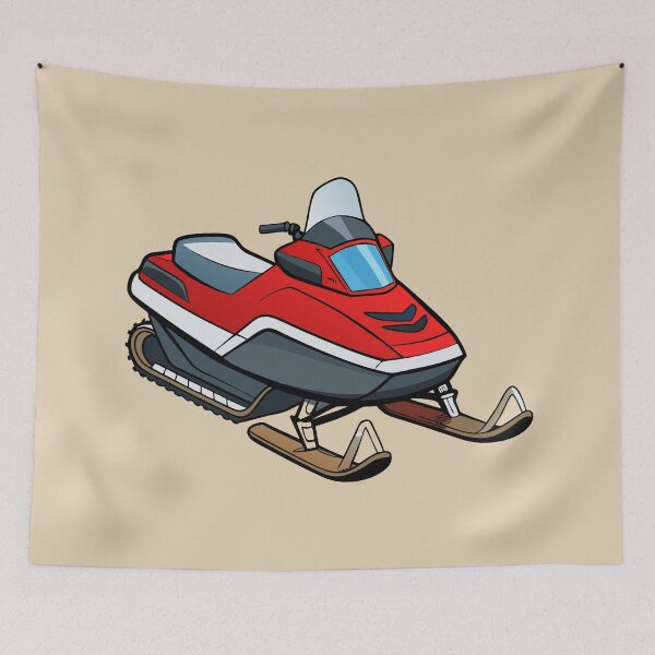Item preview, Snowmobile  designed and sold by GraphicsClub.