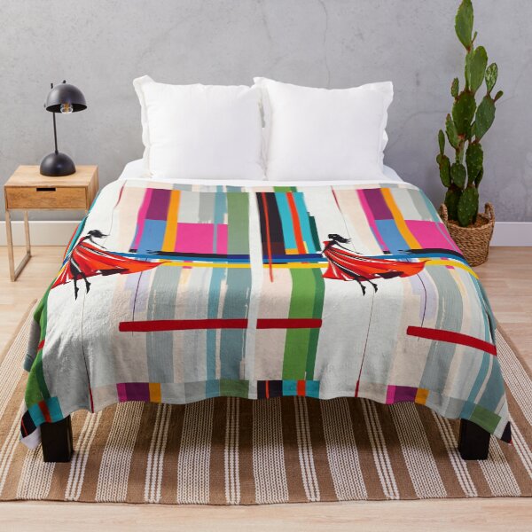 Artikelvorschau, Lebendige Eleganz: Abstrakte Silhouette mit kräftigen Farben entworfen und verkauft von Mido-artister.