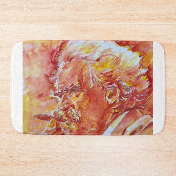 Item preview, MARK TWAIN - watercolor portrait .8 designed and sold by lautir.